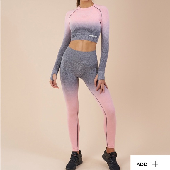 Gymshark Pants - Ombré seamless gymshark leggings